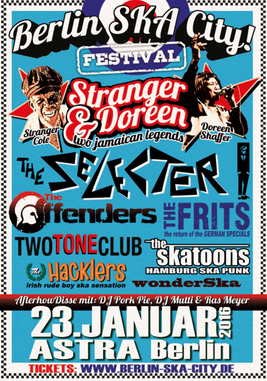 Bild zu Berlin Ska City Festival 23/1/2016